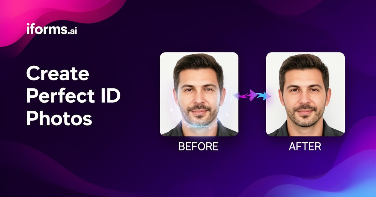 Uid Pic Create Passport & ID Photos Online | 50+ Countries | iforms.ai